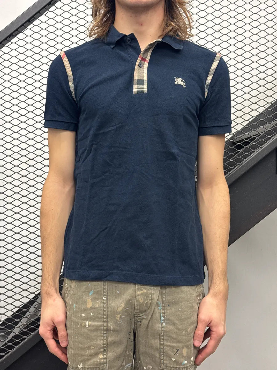Burberry Brit Dark Navy Tartan Polo vMOJqIib 1