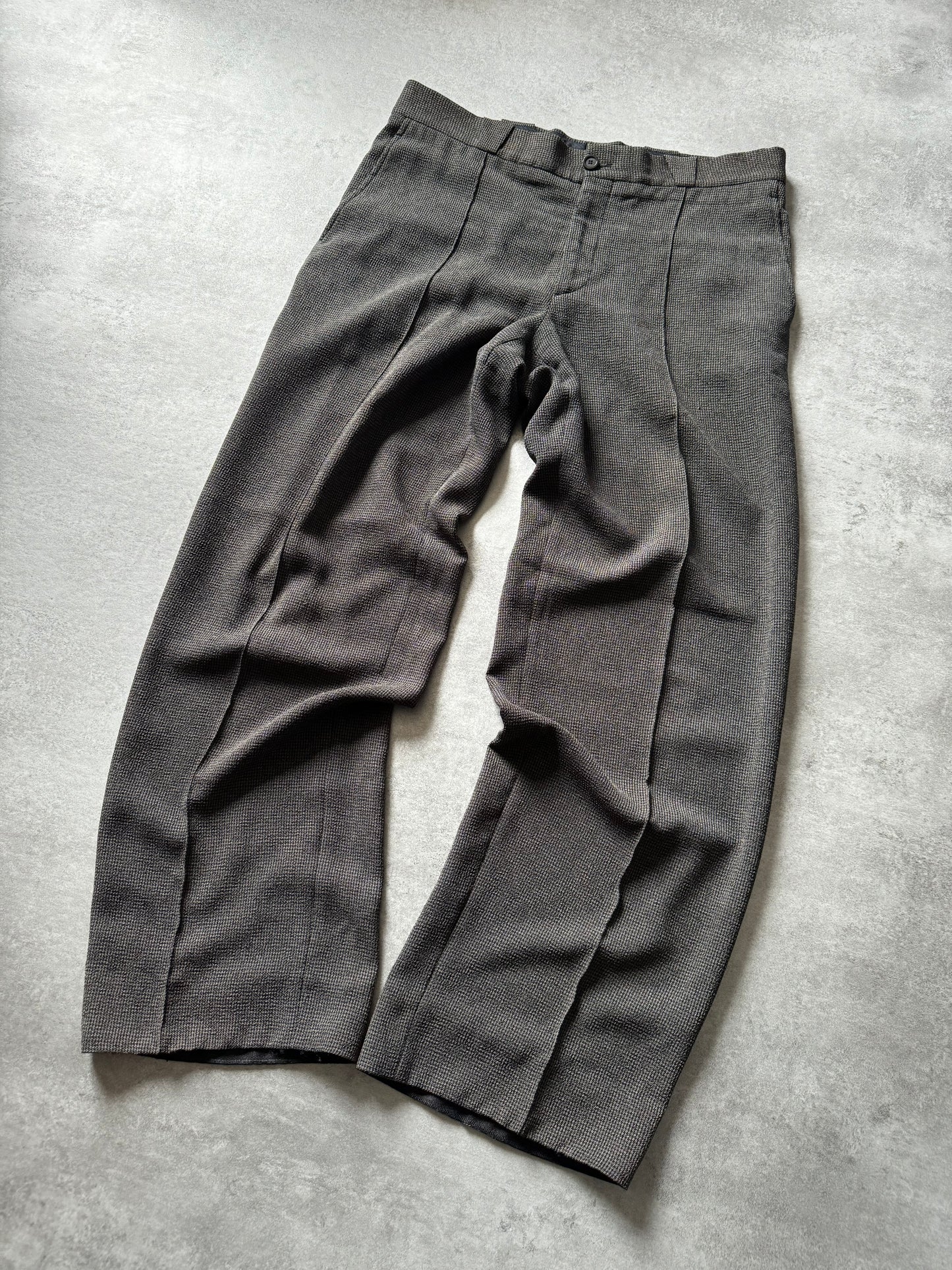 1980s Giorgio Armani Smooth Cozy Pants  (L) - 3