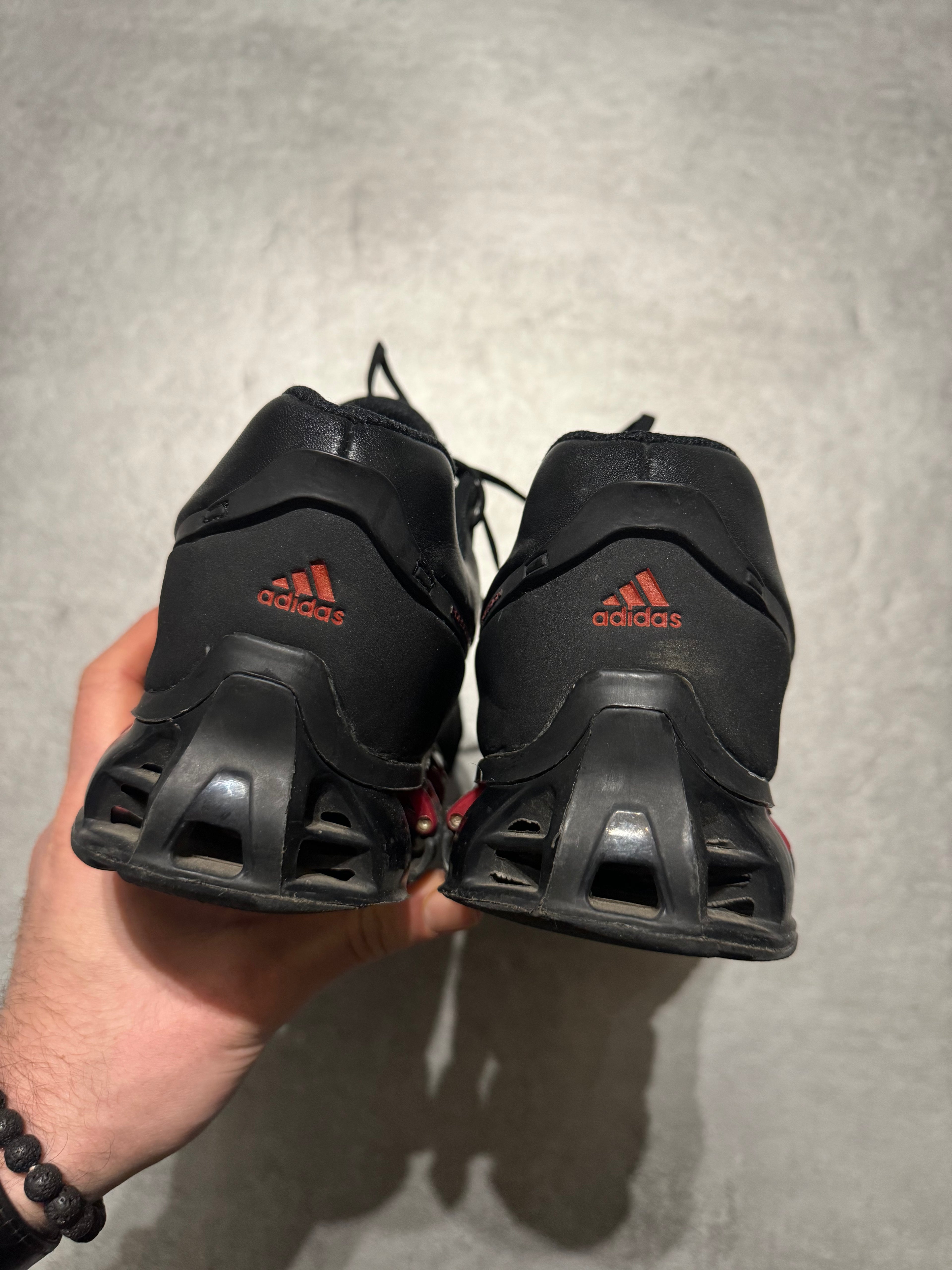 2011 Adidas x Porsche Design P5000 Bounce S2 Black & Red Sneakers (43) - 7