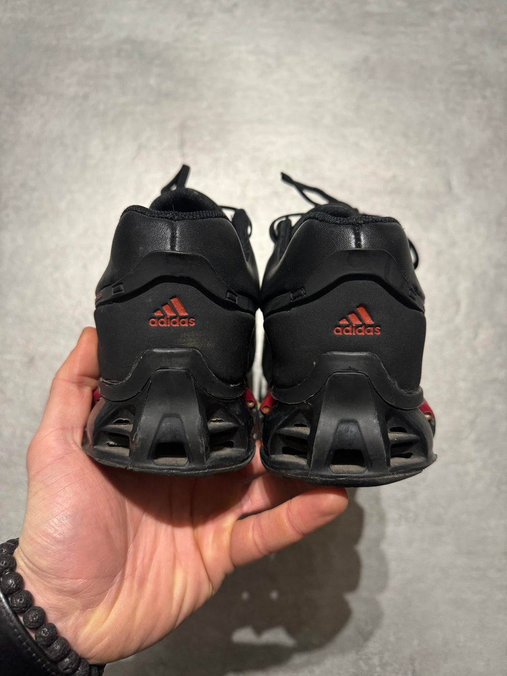 2011 Adidas x Porsche Design P5000 Bounce S2 Black & Red Sneakers (43) - 4