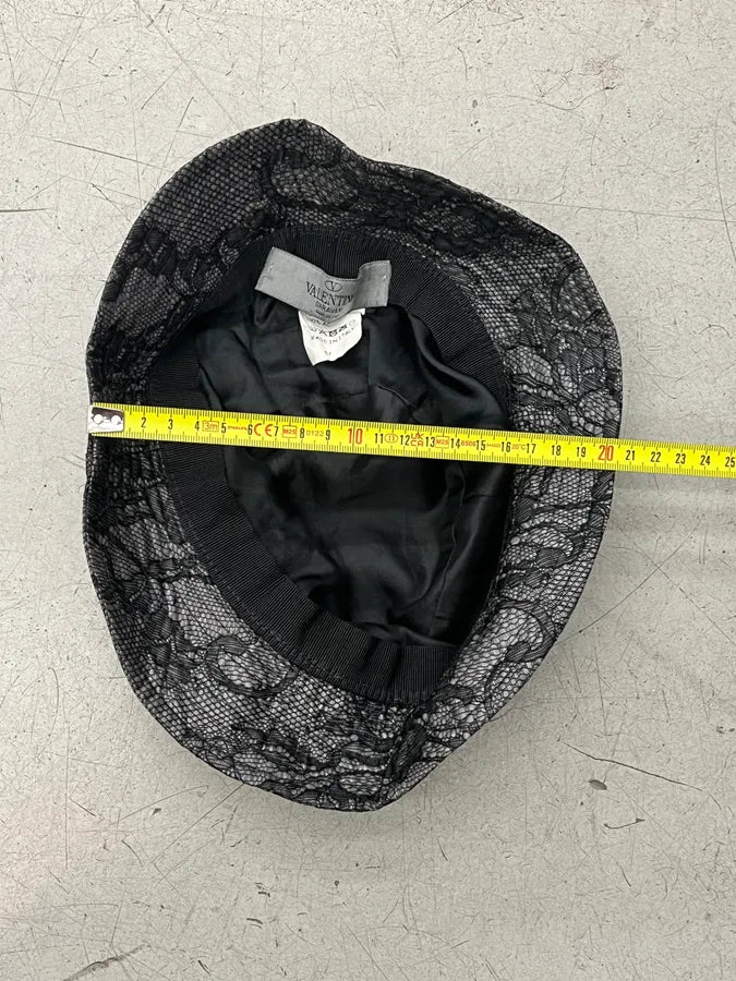 Valentino Black Hemangioma Bucket Hat RUxdhJn 9