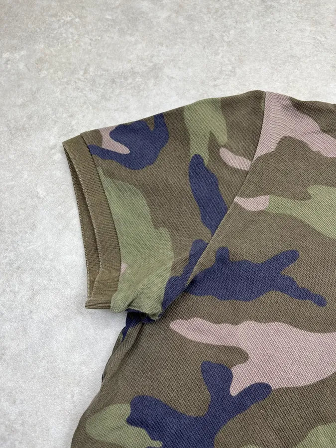 Valentino Camouflage Khaki Polo Shirt vfIVmcQ 3