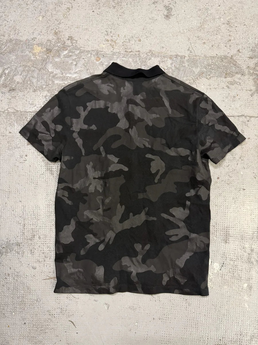 Valentino Dark Camo Polo Shirt JPHZvpL 6
