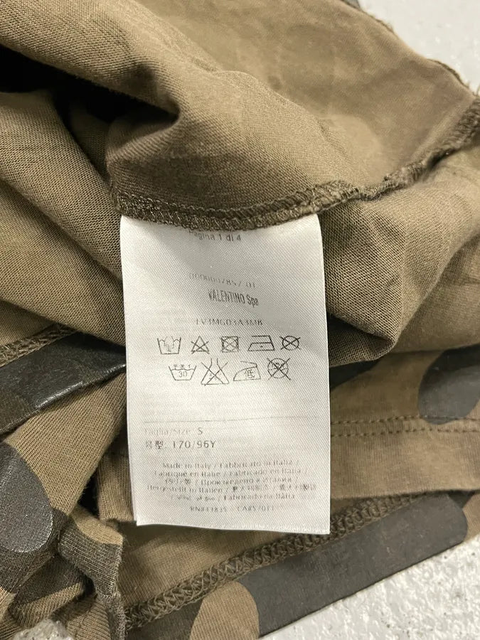 Valentino Khaki Green Military T-shirt RvmyGZL 7