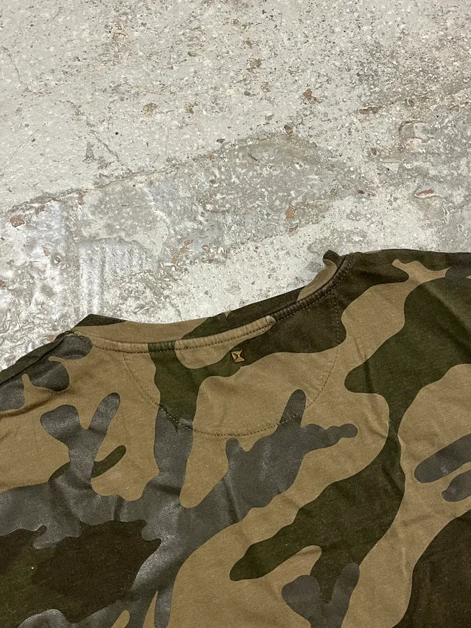 Valentino Khaki Green Military T-shirt RvmyGZL 6