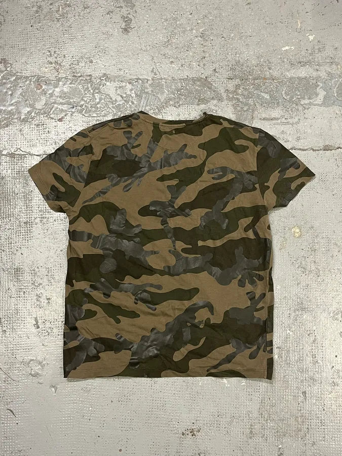 Valentino Khaki Green Military T-shirt RvmyGZL 3