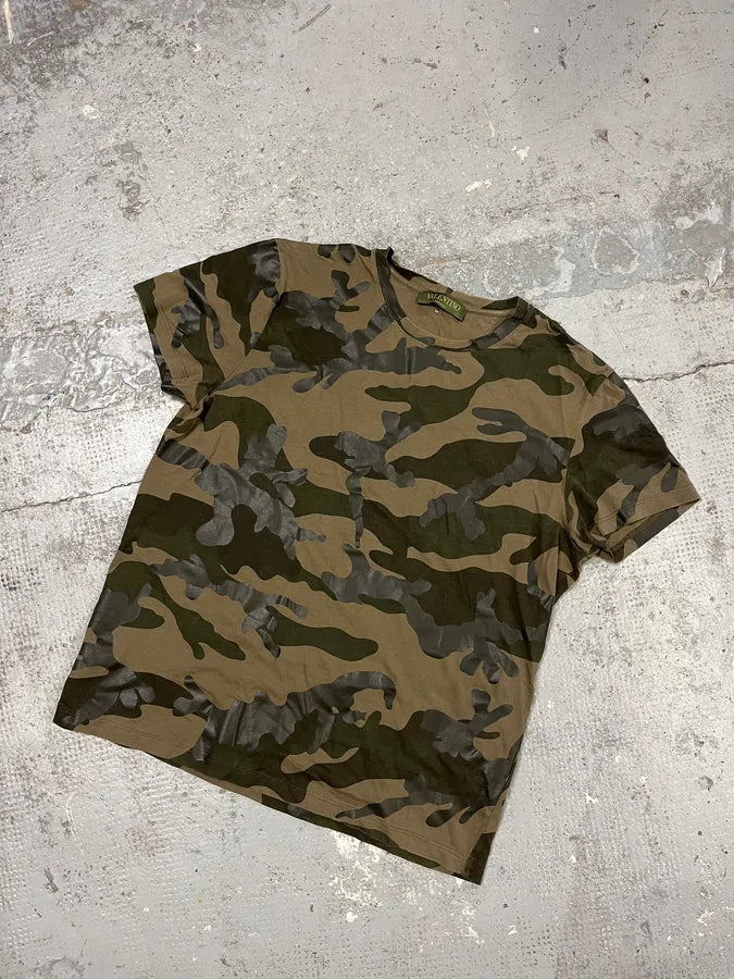 Valentino Khaki Green Military T-shirt RvmyGZL 5