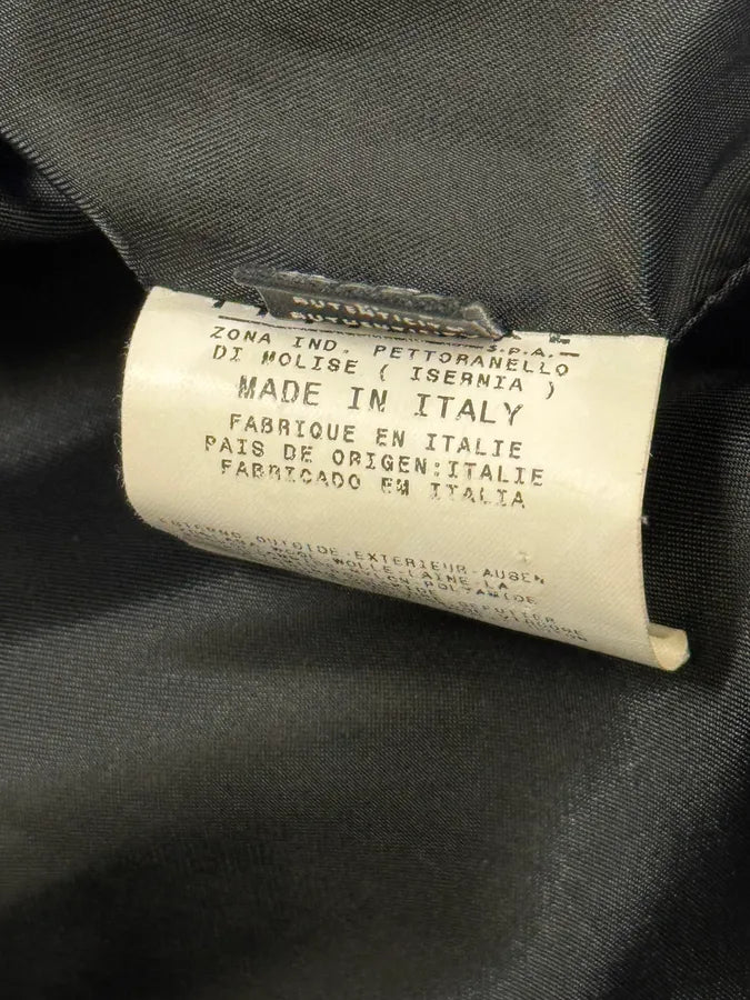 Versace Black Classy Wool Buttoned Jacket GAmBzrq 12