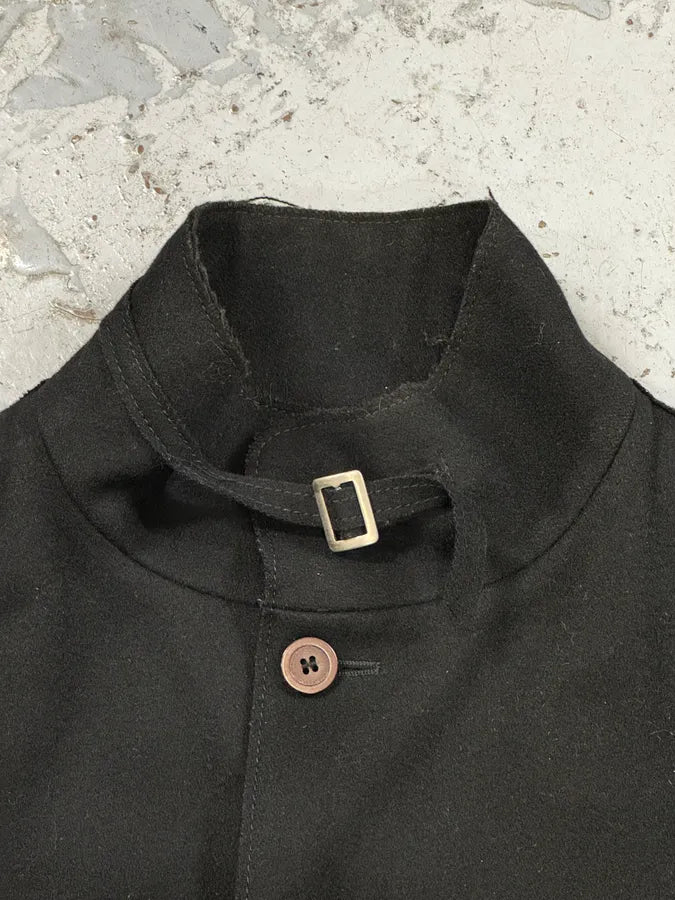 Versace Black Classy Wool Buttoned Jacket GAmBzrq 9