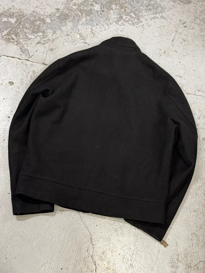 Versace Black Classy Wool Buttoned Jacket GAmBzrq 5