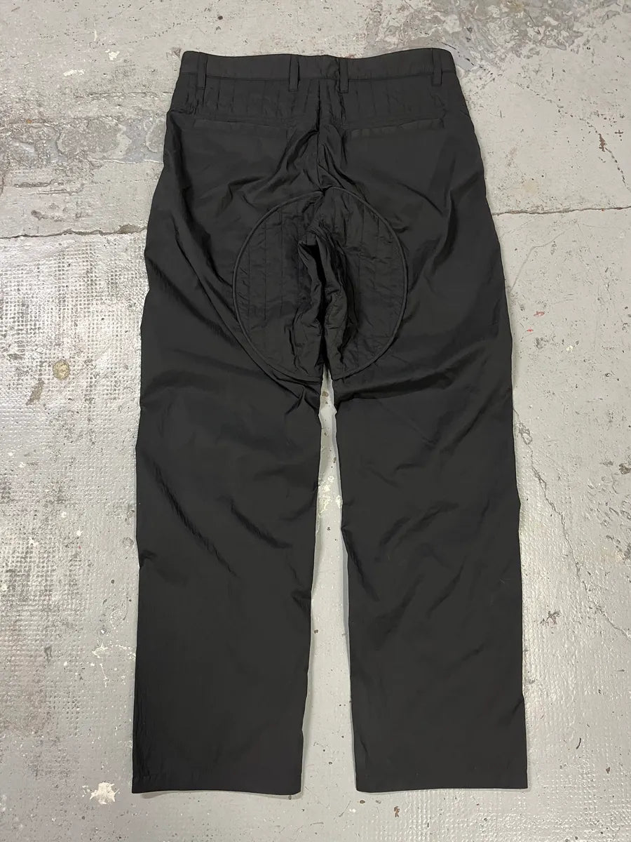 Versace Black Quilted Pants cCXssvg 4