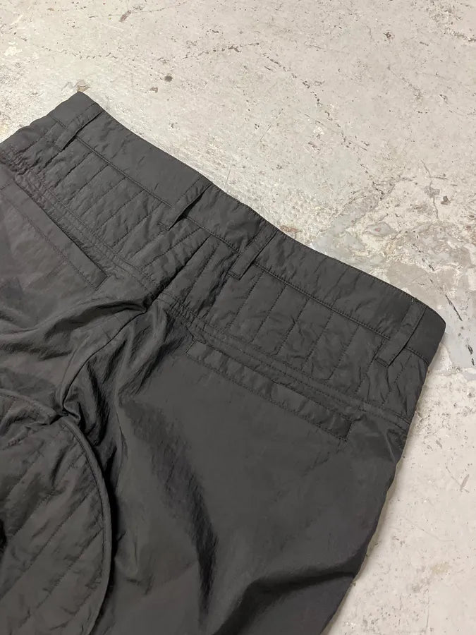 Versace Black Quilted Pants cCXssvg 5