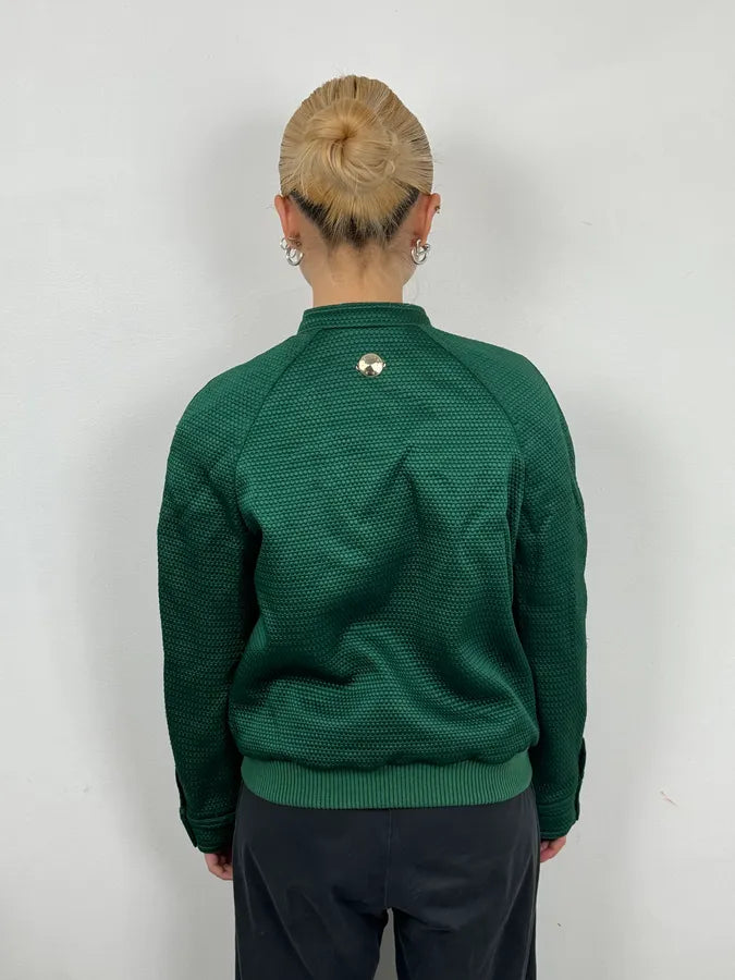 Versace Italian Green Bomber Royal Jacket mfAHNpm 1