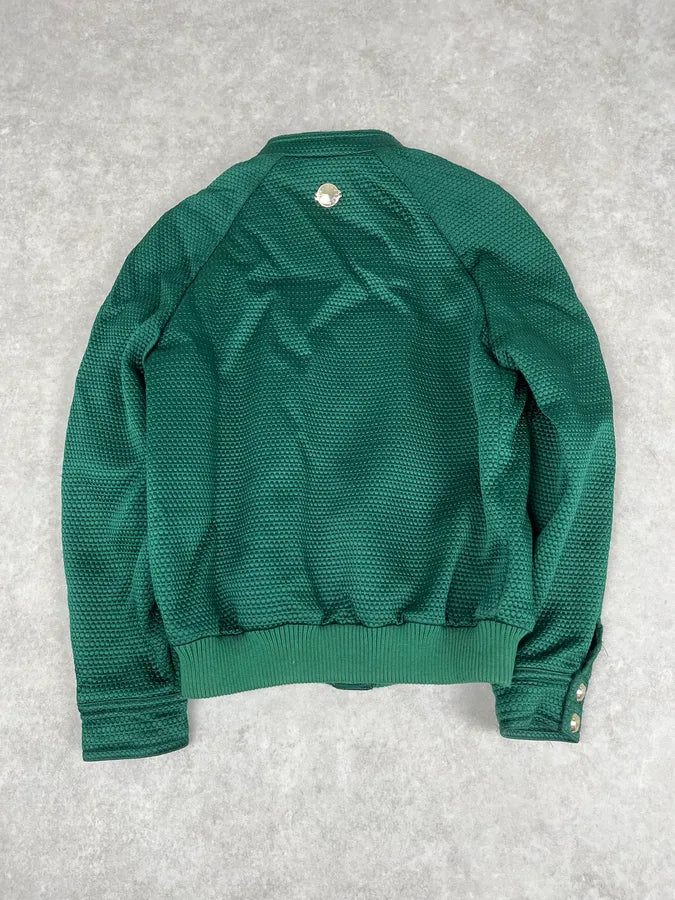 Versace Italian Green Bomber Royal Jacket mfAHNpm 3