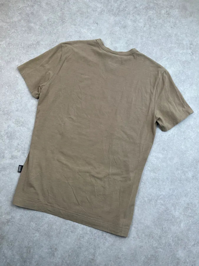 Versace Jeans Couture Beige Cotton Chains Embellished T-Shirt HYypdWp 7
