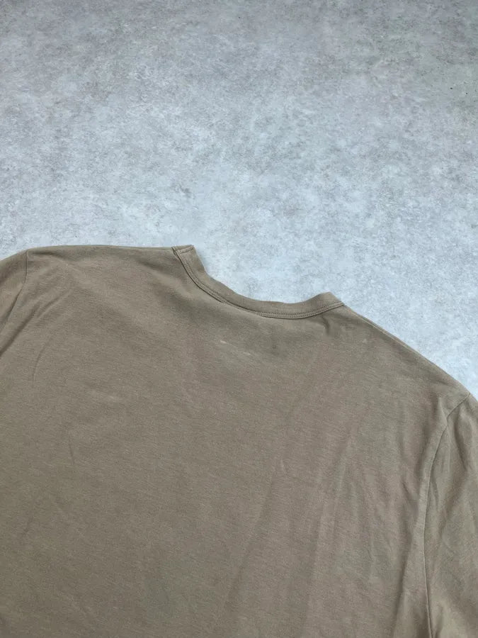 Versace Jeans Couture Beige Cotton Chains Embellished T-Shirt HYypdWp 5