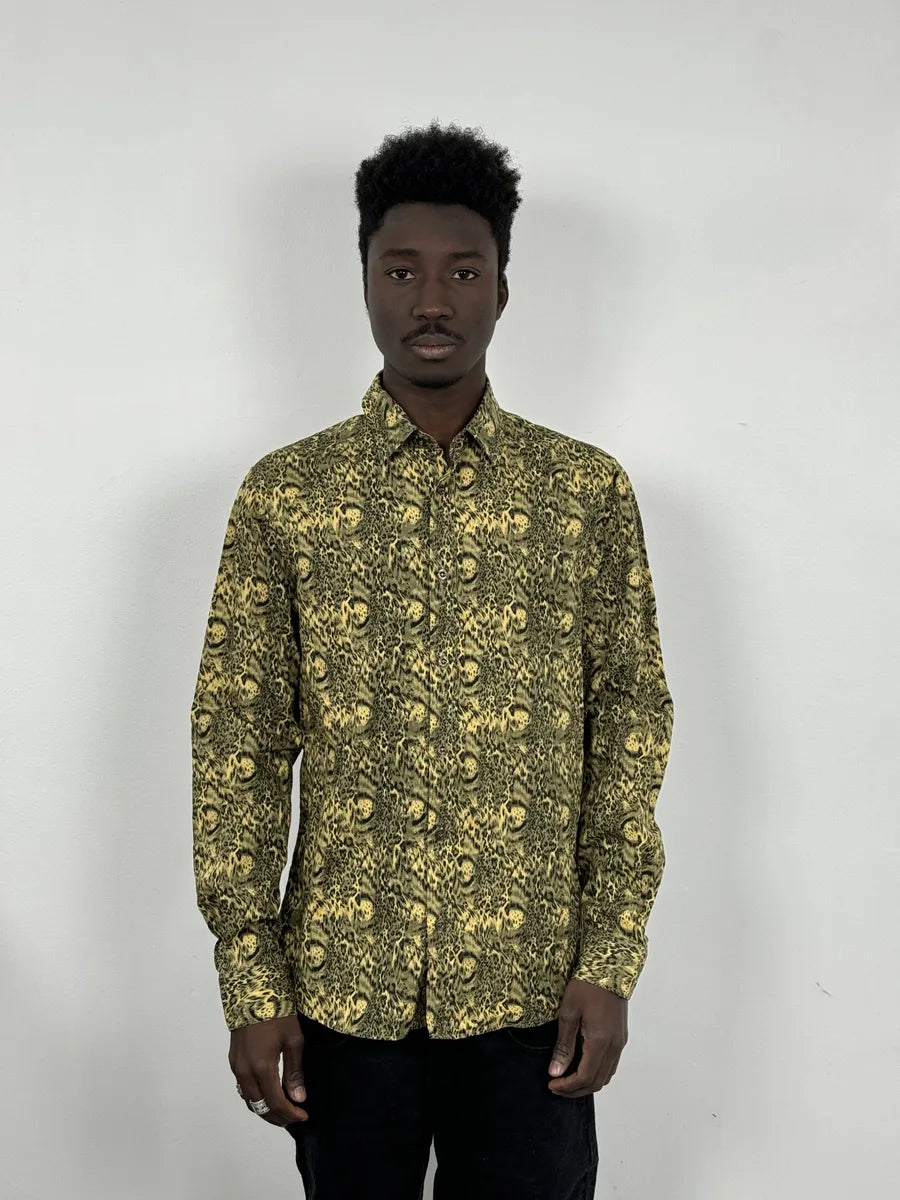 Versace Leopard Print Mafia Shirt ExKmrca 1