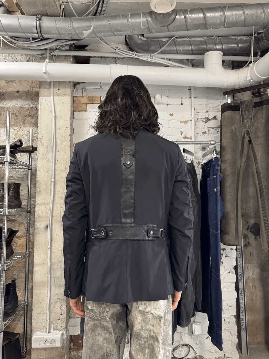 Versace Parachute Bondage Hybrid Suit Top Jacket mLveJJH 2