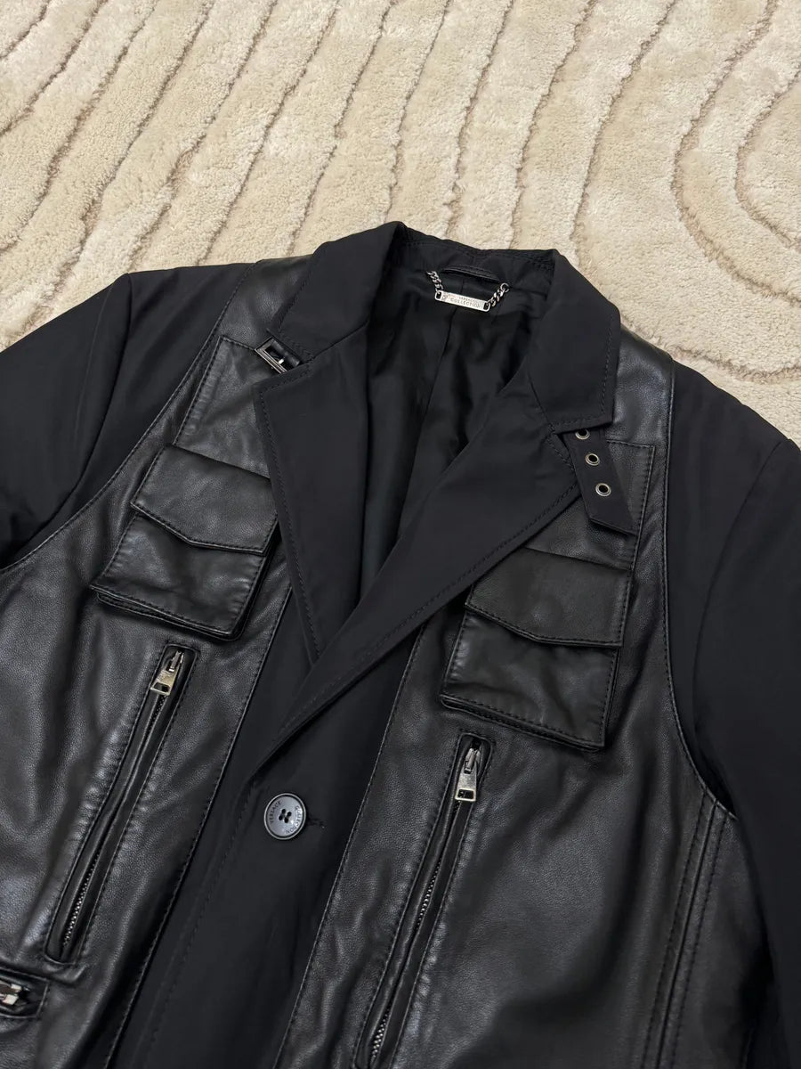 Versace Parachute Bondage Hybrid Suit Top Jacket mLveJJH 6