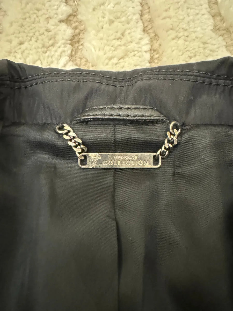 Versace Parachute Bondage Hybrid Suit Top Jacket mLveJJH 7