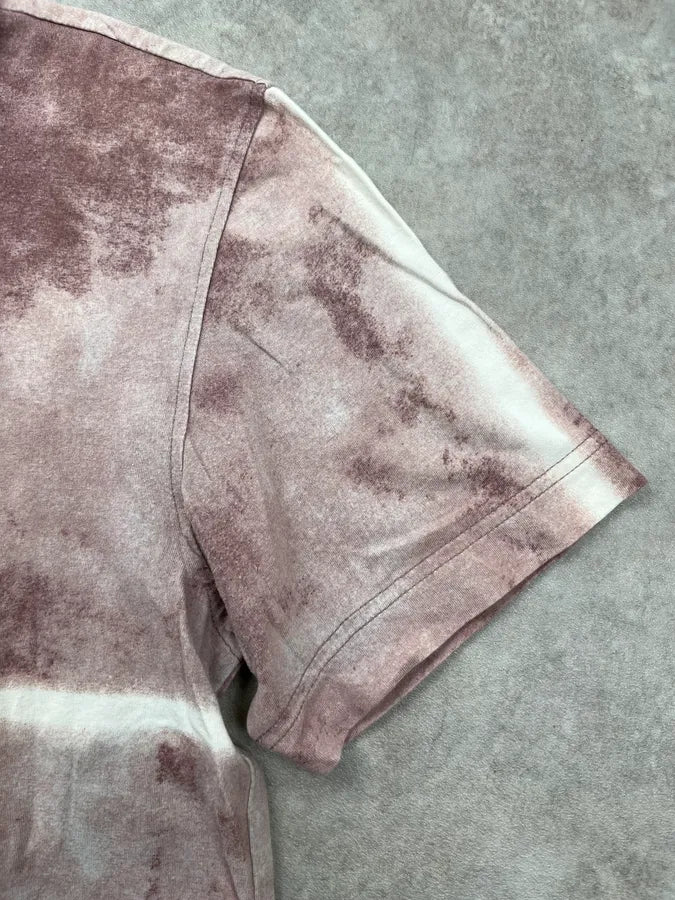 2000s Versace Rose Velvet Tie-Dye Polo WqTzPZH 6