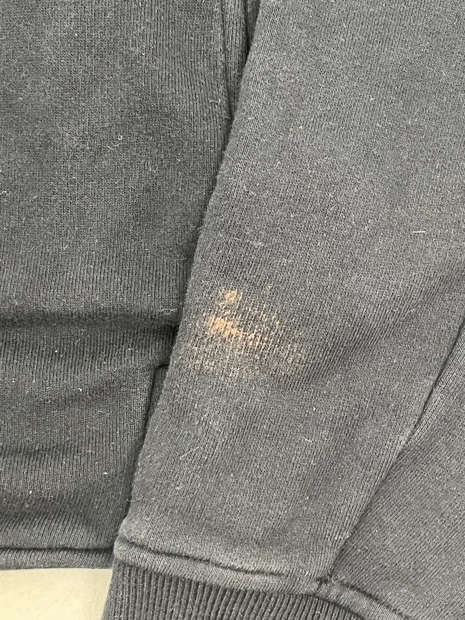 Balmain Navy Asymmetrical Zip Hooded Sweater VtxloCQ 10