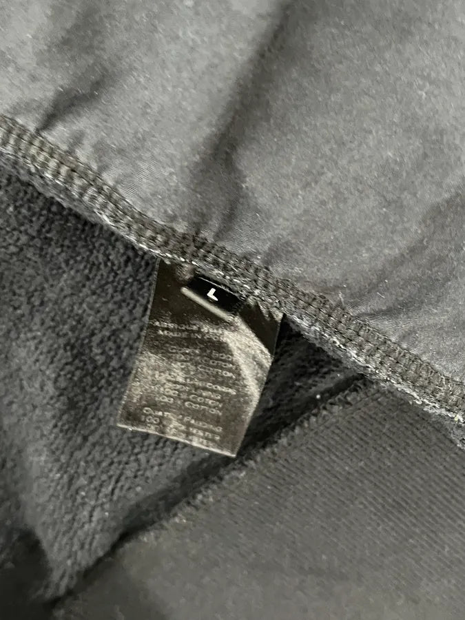 Balmain Navy Asymmetrical Zip Hooded Sweater VtxloCQ 8