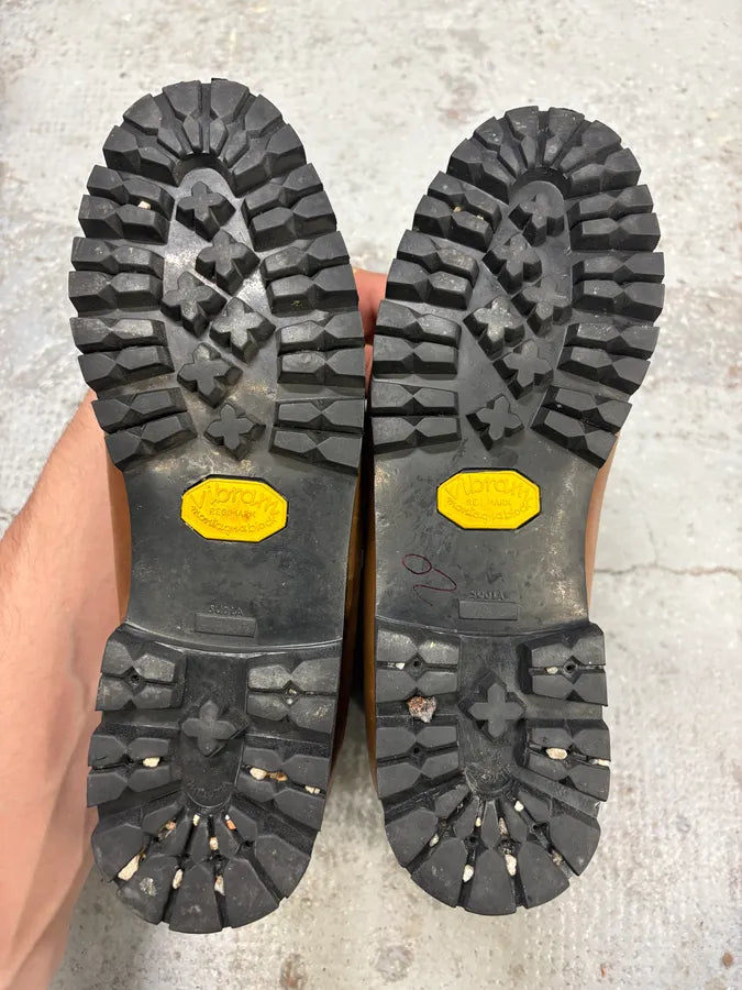 Vibram High Brown Leather Daily Mountain Boots TSTlFol 7