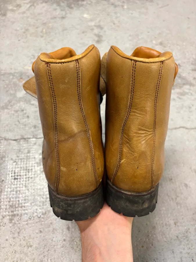 Vibram High Brown Leather Daily Mountain Boots TSTlFol 6