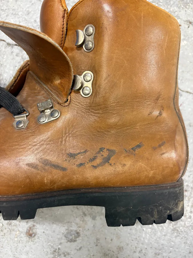 Vibram High Brown Leather Daily Mountain Boots TSTlFol 9
