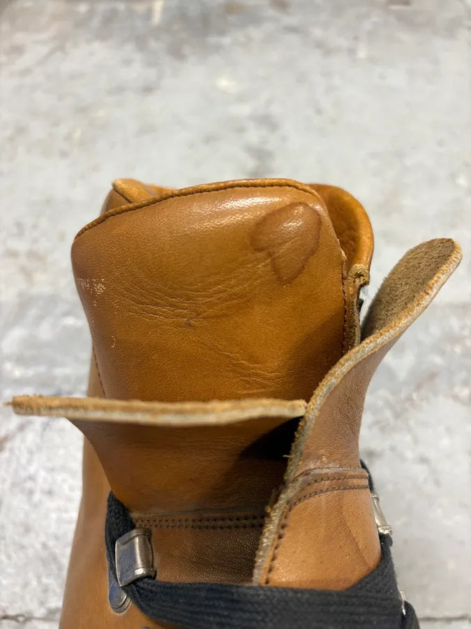 Vibram High Brown Leather Daily Mountain Boots TSTlFol 8