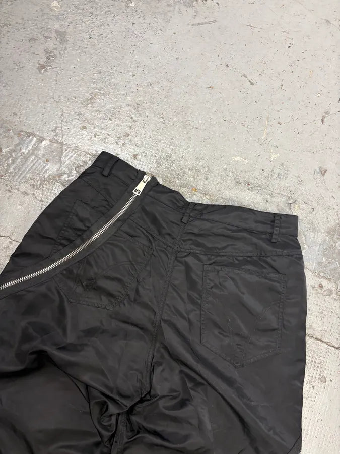 Archive Black Nylon Tornado Zip Pants RjPRbFW 6