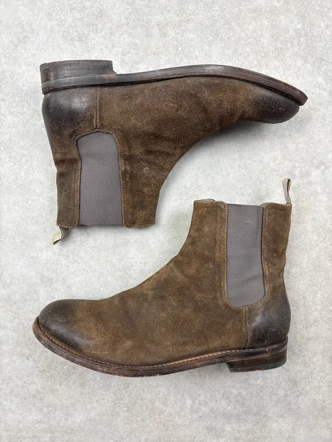 GoodYear The Last Conspiracy Brown Suede Leather Boots vLUXdnO 3