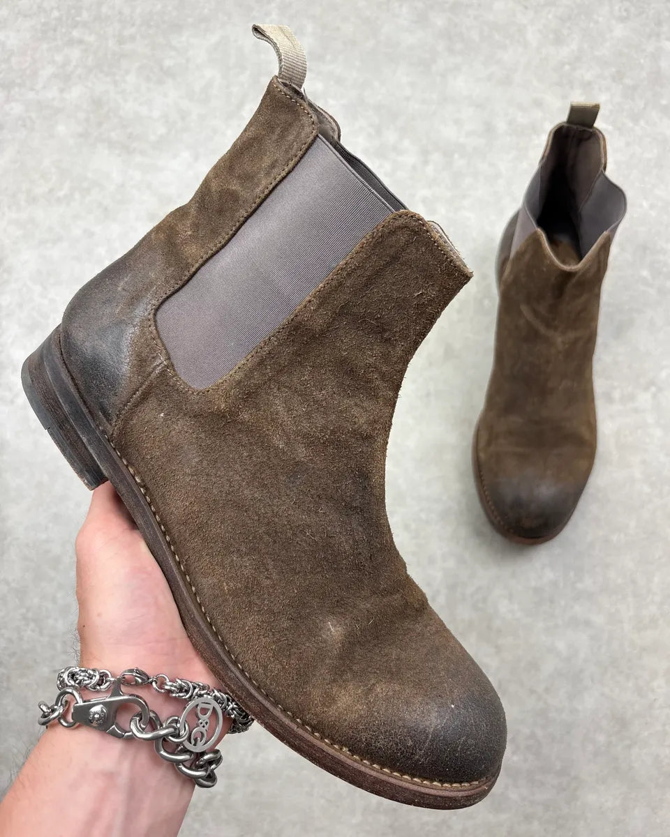 GoodYear The Last Conspiracy Brown Suede Leather Boots vLUXdnO 0