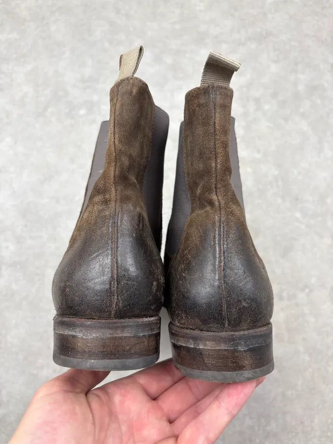GoodYear The Last Conspiracy Brown Suede Leather Boots vLUXdnO 7