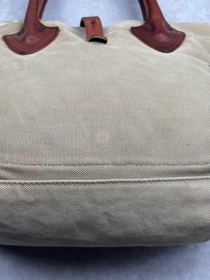 2010s Ralph Lauren Denim Supply USA Flag Canvas Shoulder Bag  zlxTqVa 12