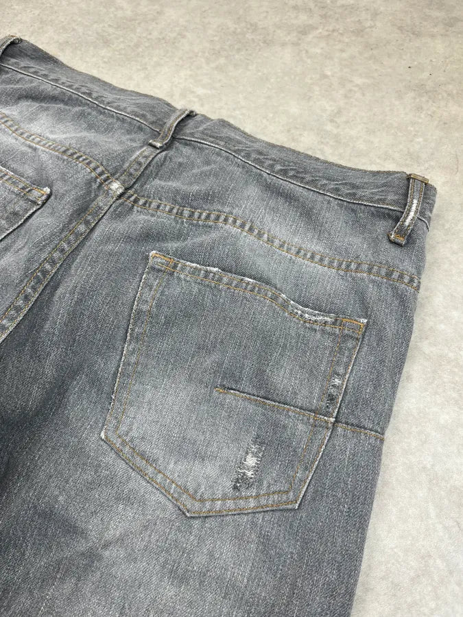 2010s Dior Grey Denim Washed Jeans by Kris Van Assche rYqudTe 8