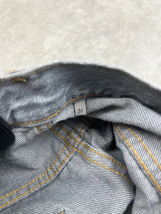 2010s Dior Grey Denim Washed Jeans by Kris Van Assche rYqudTe 9