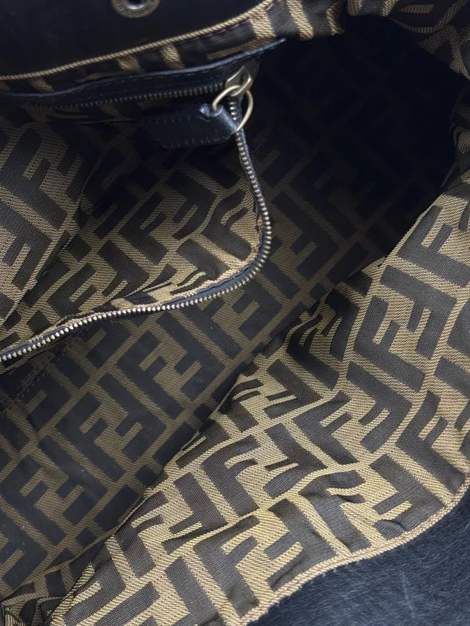 SS2006 Fendi de Jour Beige Pony Hair Leather Zebra Handle Bag mgzeYhu 20