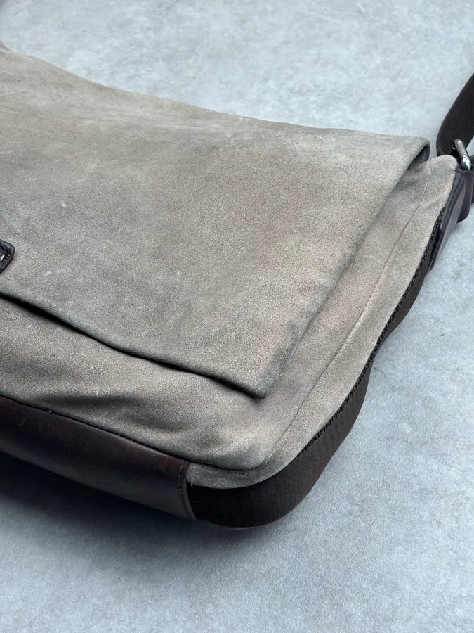1990s Giorgio Armani Beige Leather Shoulder Bag FoOKZMu 8