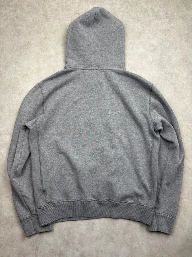 2010s Ralph Lauren Grey American Flag Hoodie qrpWlWI 4