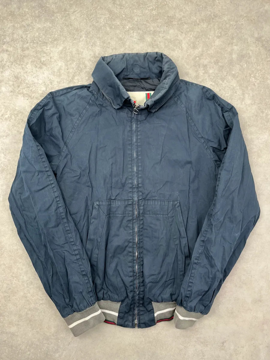 SS2009 Gucci Navy Harrington Jacket by Frida Giannini WKfhxmi 2