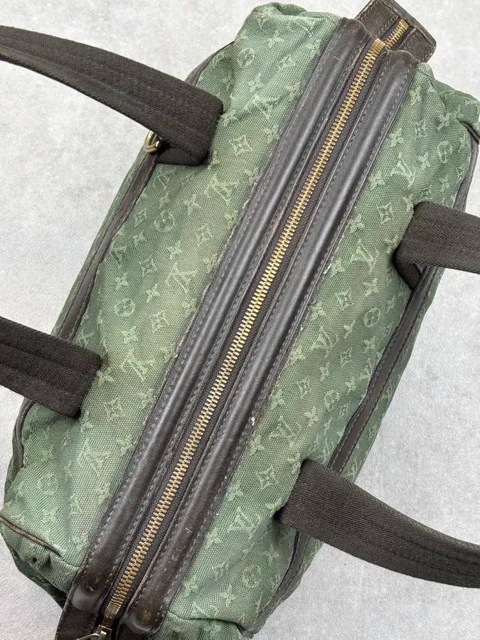 2000s Louis Vuitton Olive Monogram Josephine Canvas Handle Bag cCaLpfW 9