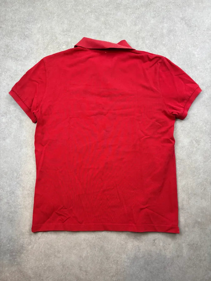 2000s Moncler Red Striped Polo Shirt DOBgpRM 4