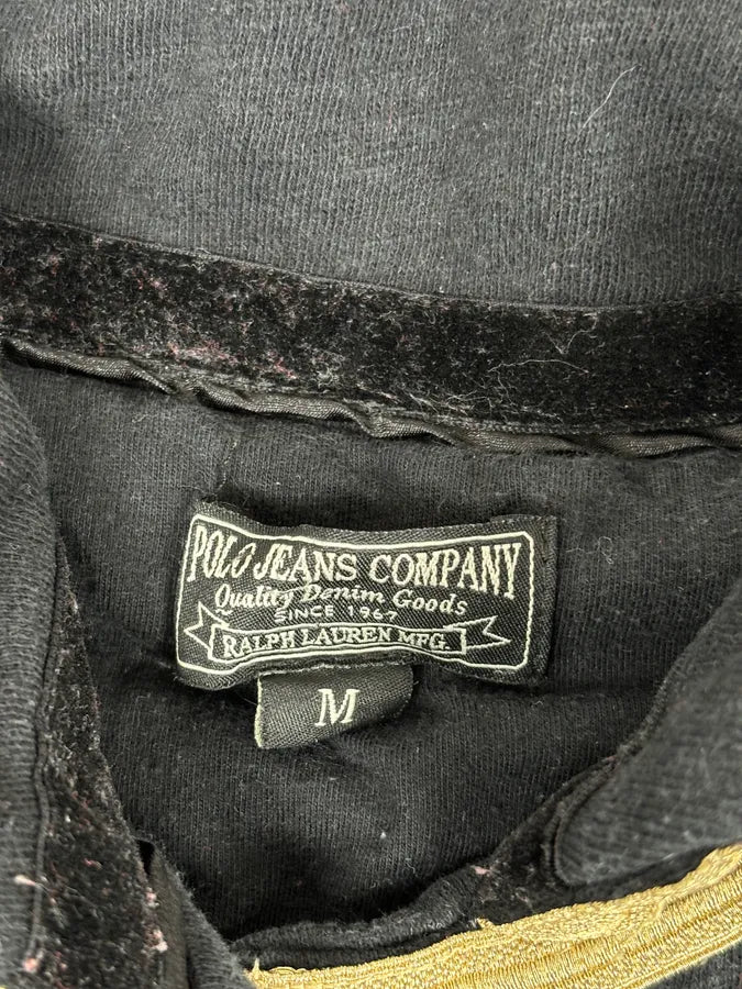 Ralph Lauren Black Military Officer Gold Button Jacket DARPXXK 8