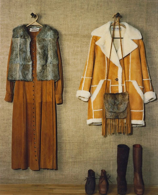 FW1993 Miu Miu Rabbit Fur Camel Vest tWdKSbP 1