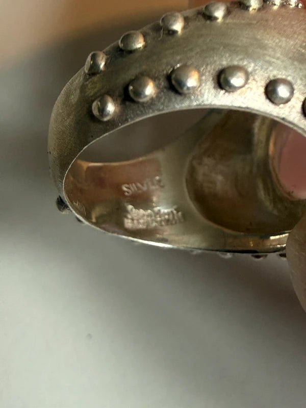 2000s Jean Paul Gaultier Clear Stone Silver 925 Ring loDHUpj 5