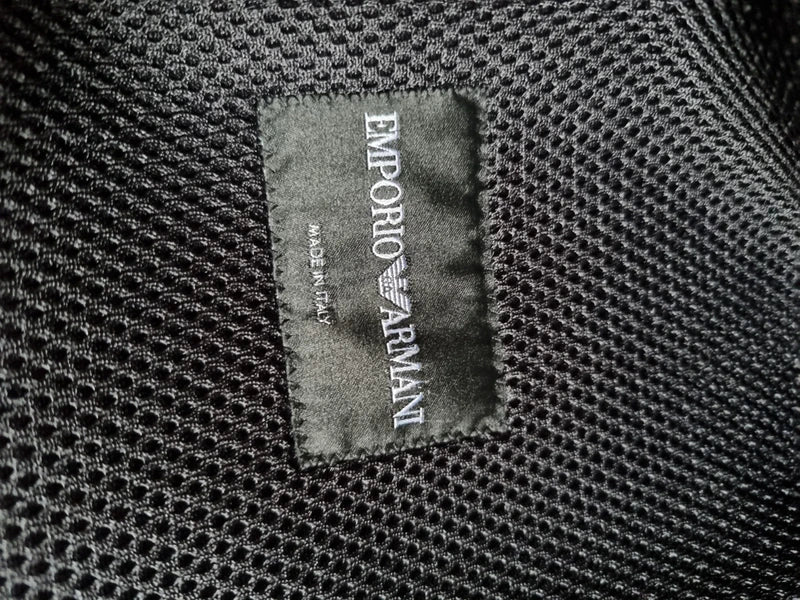AW2006 Emporio Armani Black Classy Buttoned Long Coat ijSPeUk 11
