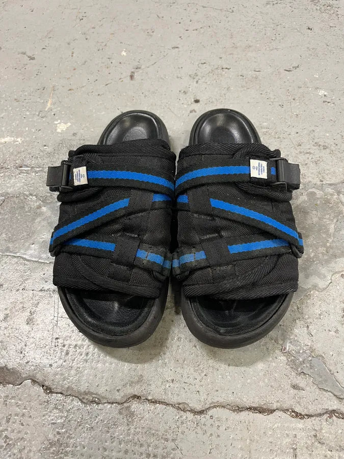 Visvim Black Christo Slides (41.5eu/us8) yAfPosn 4