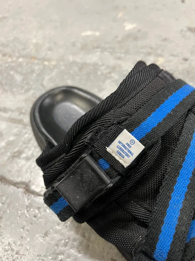 Visvim Black Christo Slides yAfPosn 5